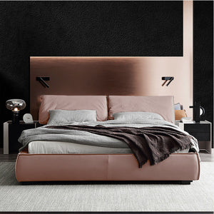 מיטה בריפוד בד California| Lux Furniture