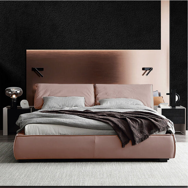 מיטה בריפוד בד California| Lux Furniture