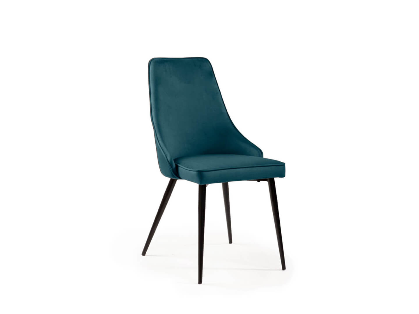 βελούδινη καρέκλα κουζίνας Capri  dining chair / turquoise