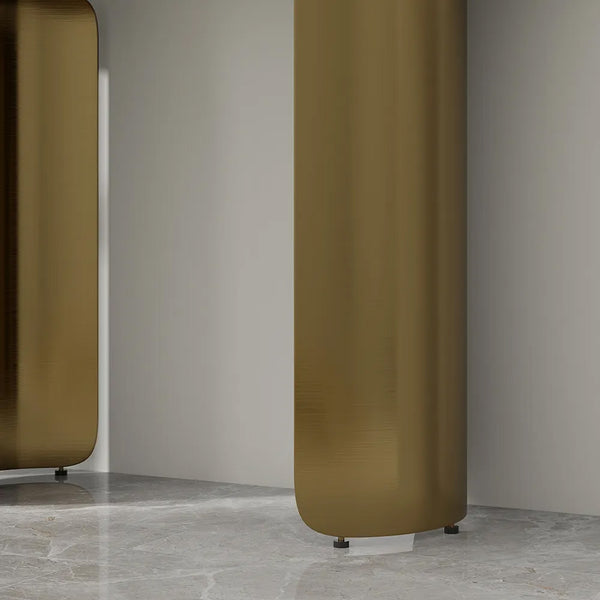 Console base in gold
