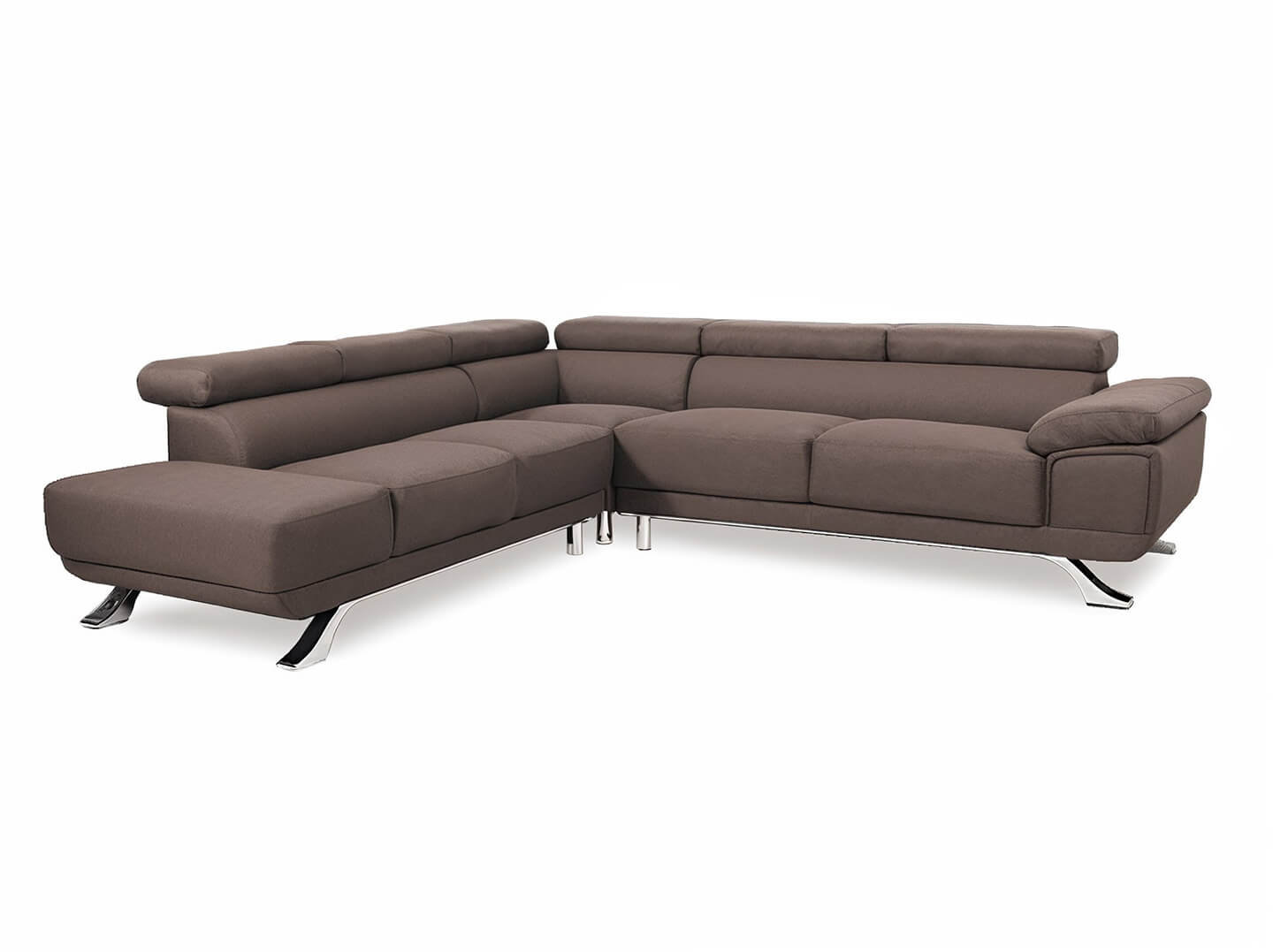 danae extra corner sofa modern - Lux Furniture / Brown