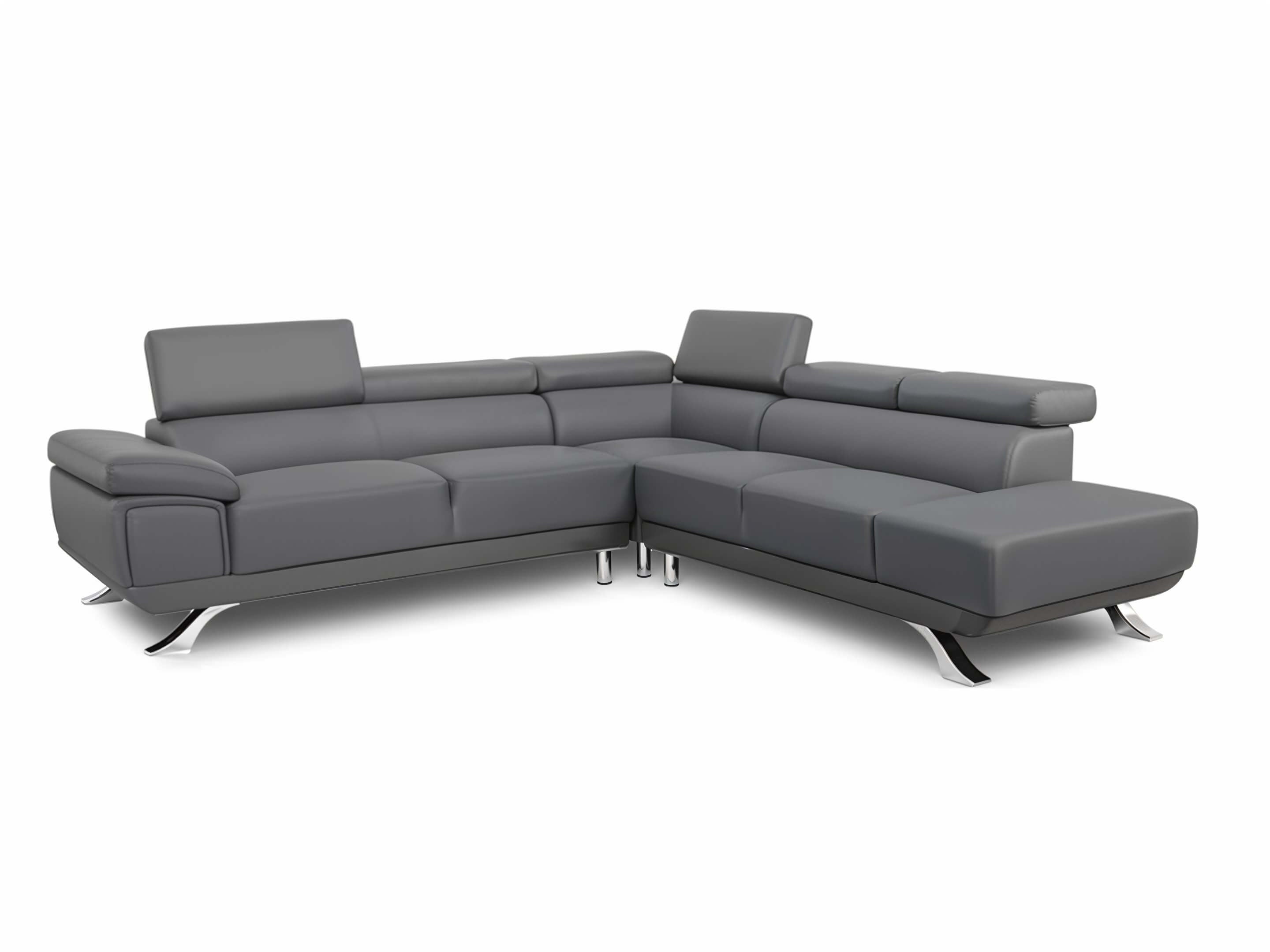 danae extra corner sofa modern - Lux Furniture / Light grey