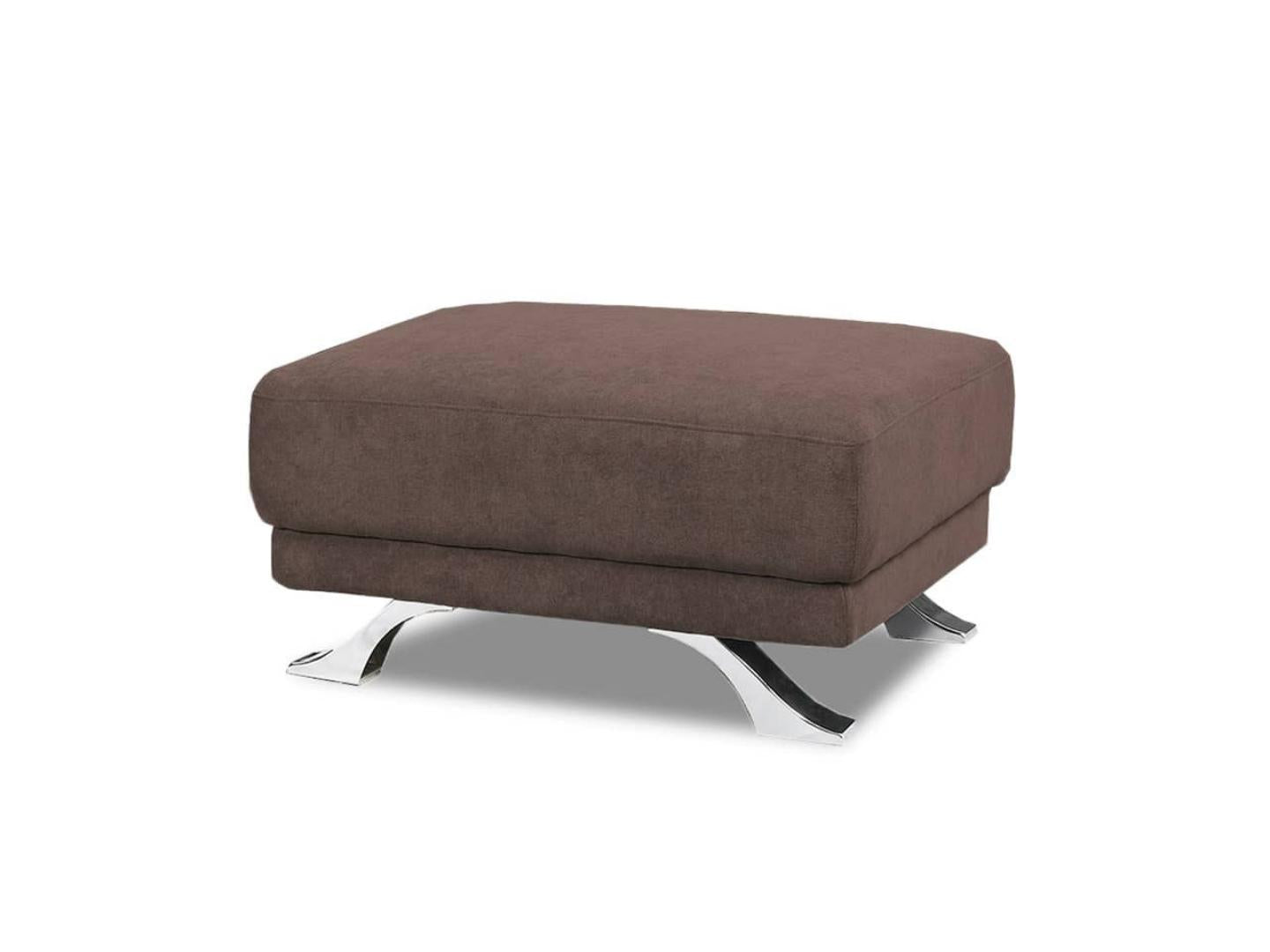 ottoman danae brown- Lux Furniture / Brown
