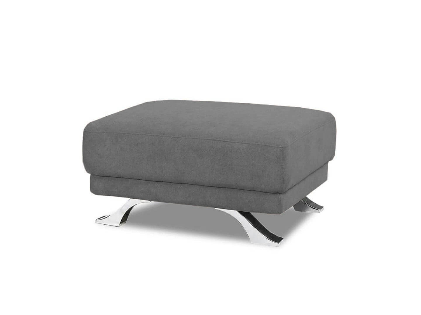 Μοντέρνο Πουφ Δανάη για Καναπέδες | Lux Furniture / Light grey