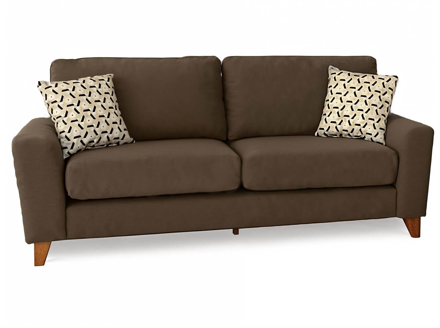 classic 2 seater sofa renata - Lux Furniture / Brown