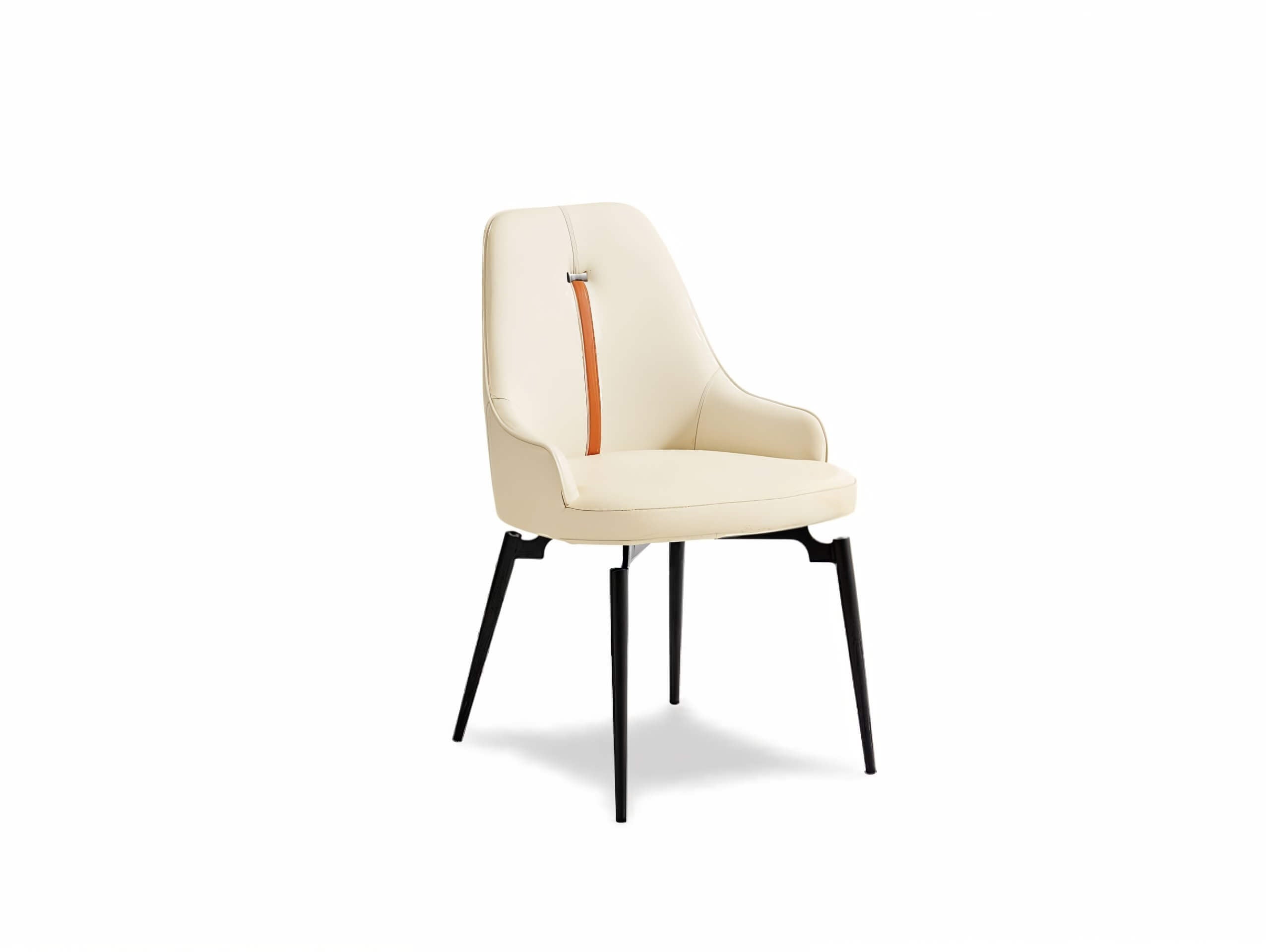 modern ivory dining chair - Lux Furniture