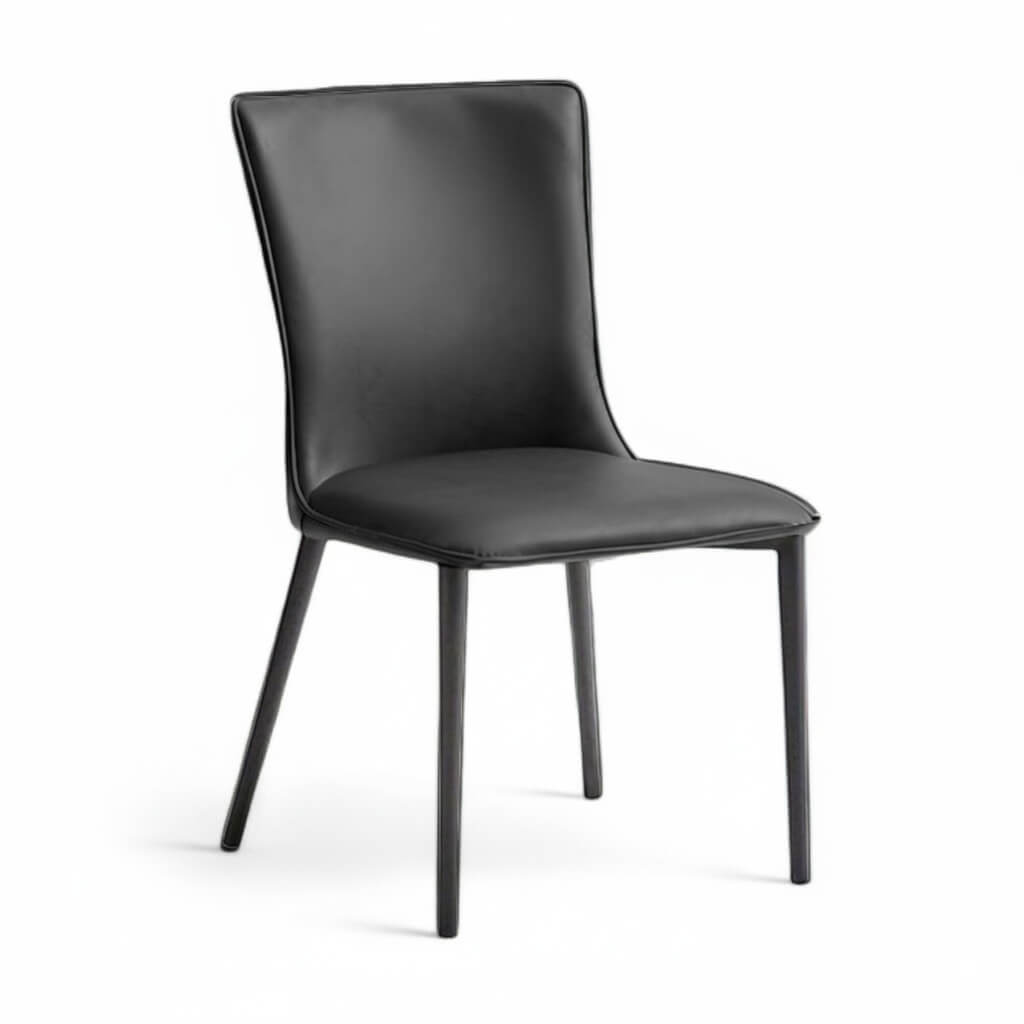 μοντέρνα καρέκλα κουζίνας και τραπεζαρίας 2242- Lux Furniture / Black
