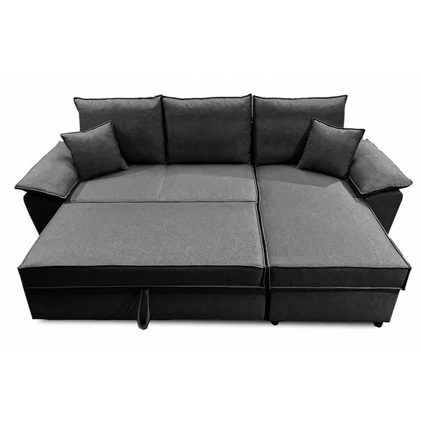 Modern corner sofa bed Dugat | LUX FURNITURE / Grey