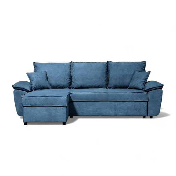 Modern corner sofa bed Dugat | LUX FURNITURE / Blue