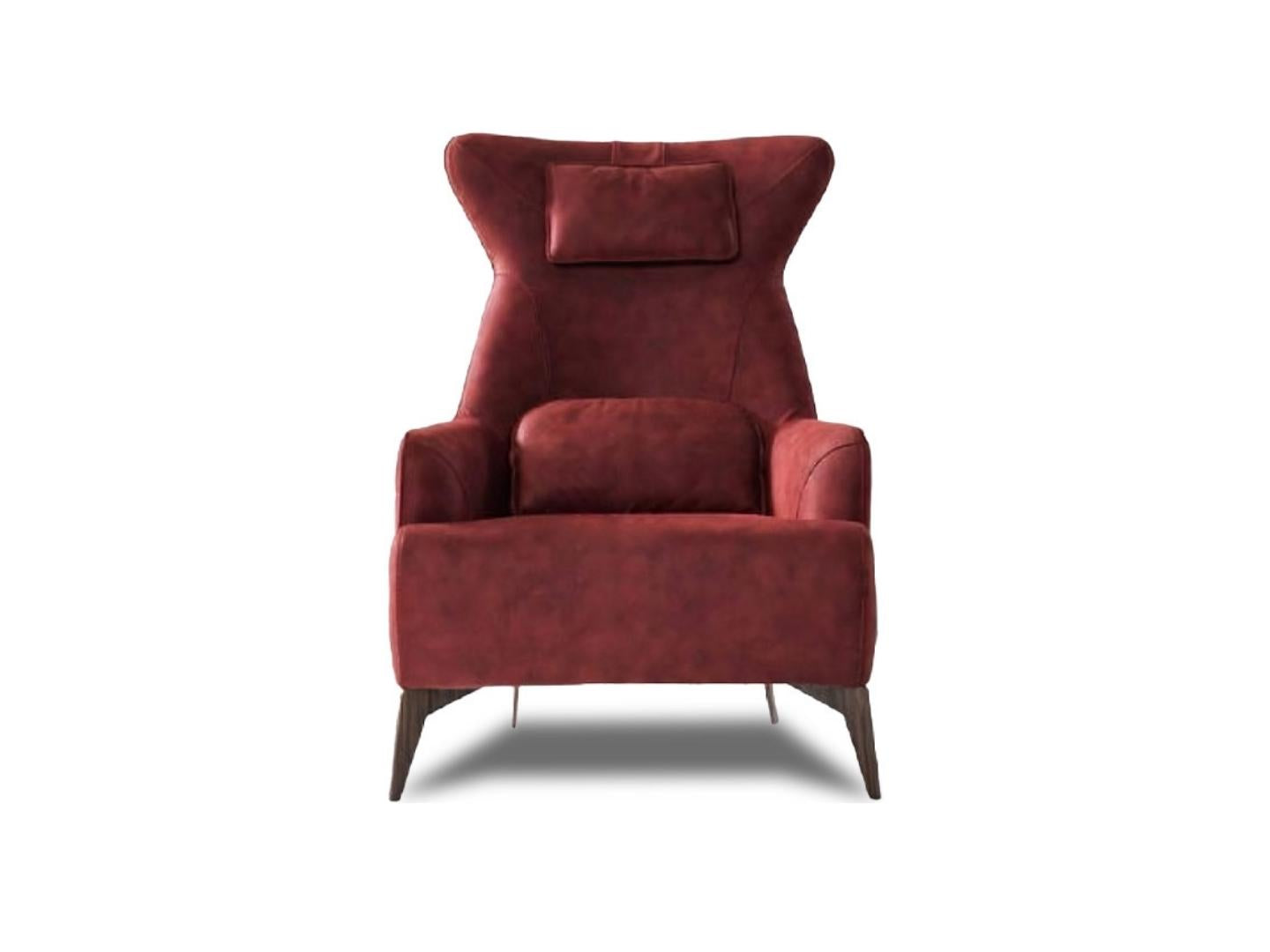 Egon armchair - Lux Furniture / red