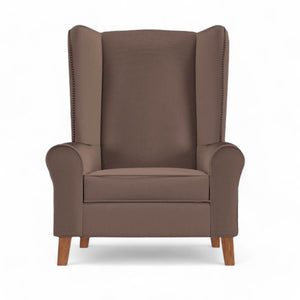 Elizabeth living room armchair - Lux Furniture / Brown