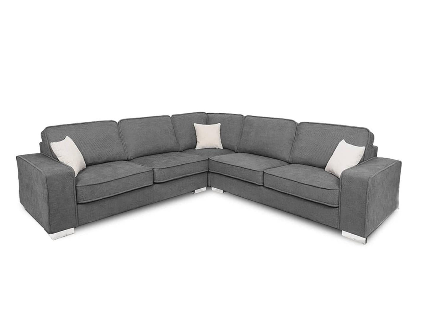 large corner sofa Fandy / Grey