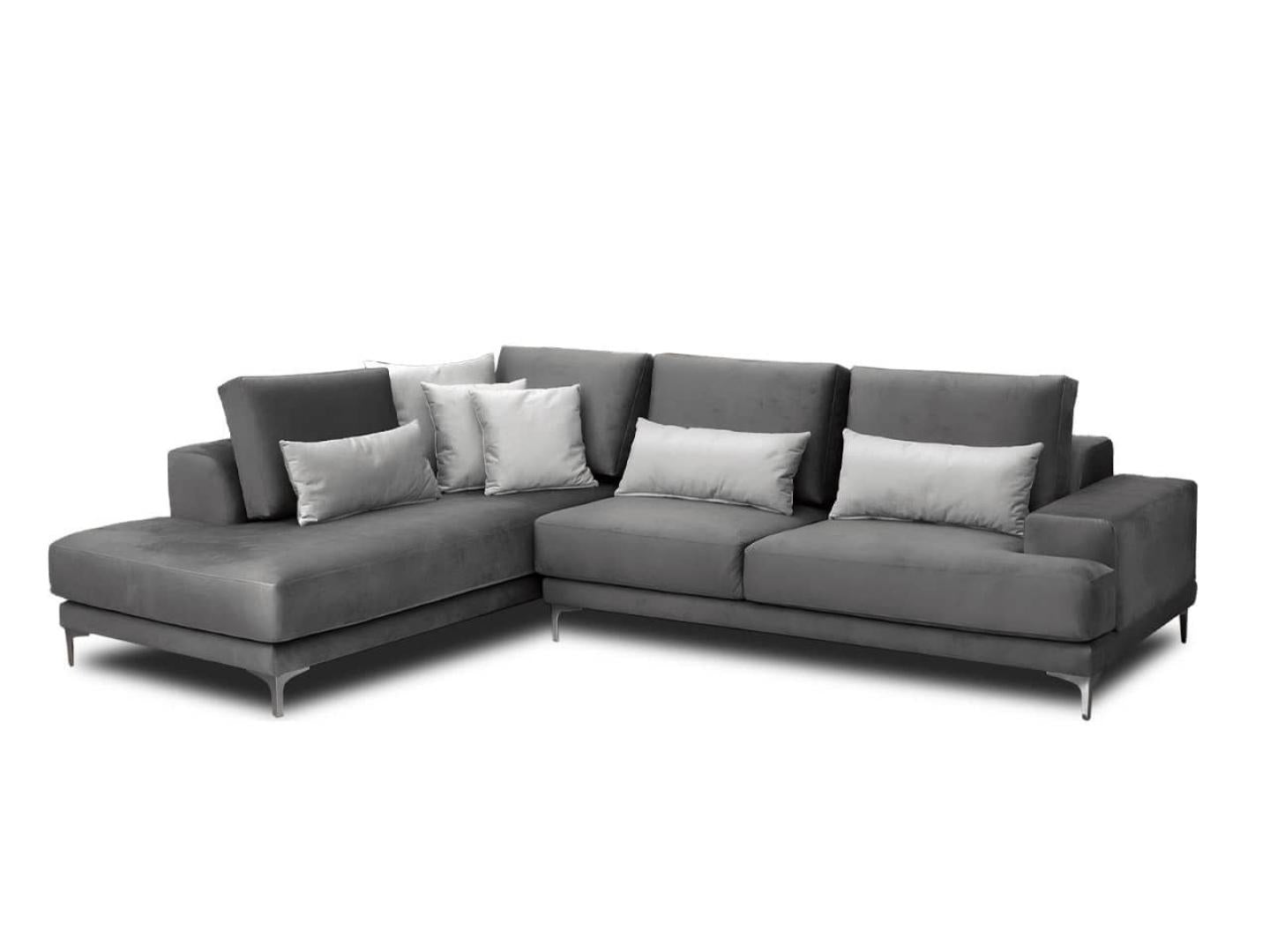 federal grey corner sofa - Lux Furniture