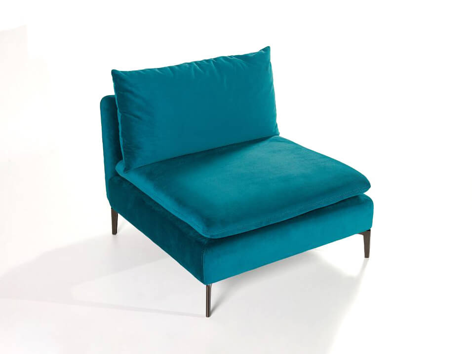 fox armchair turquoise