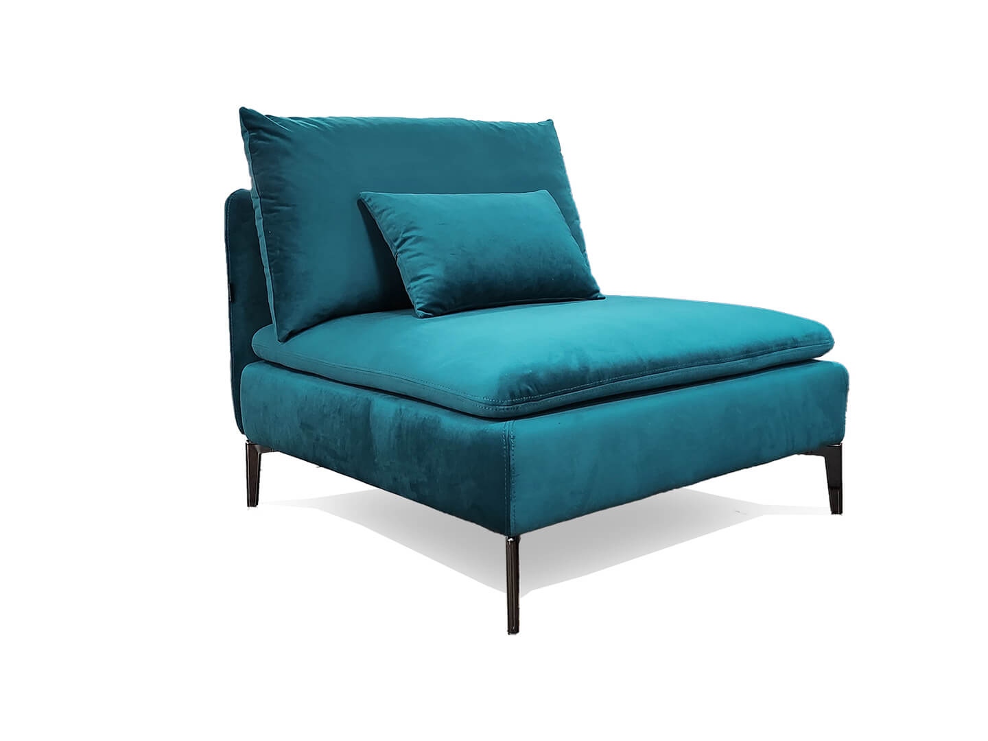 fox armchair turquoise