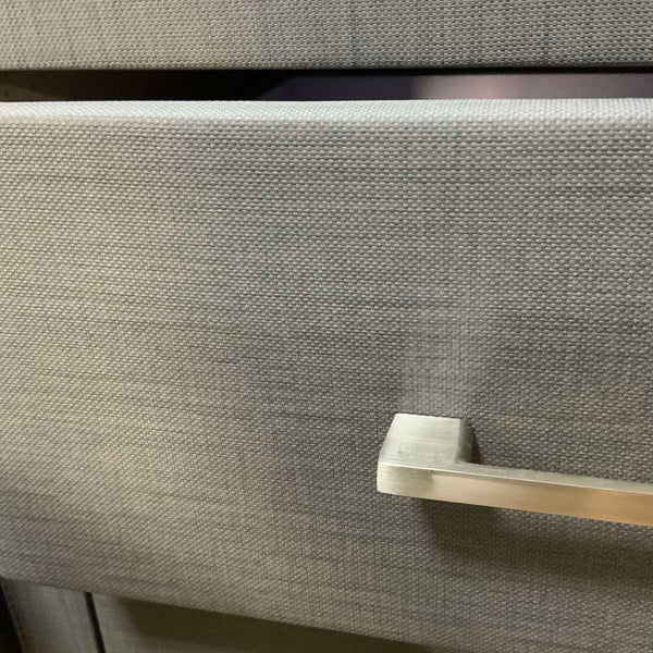 Μοντέρνο Γκρίζο Κομοδίνο Γαλήνη | Lux Furniture