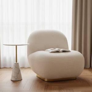 Armchair Irelia, Beige / beige