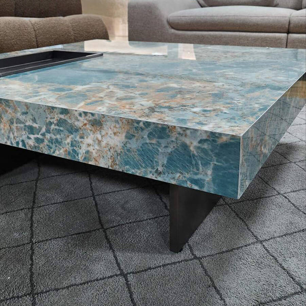 τραπεζάκι σαλονιού jade marble