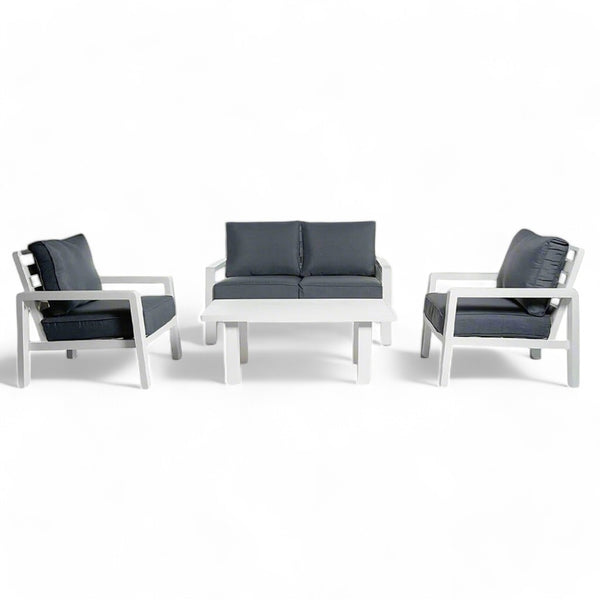 Σετ Εξωτερικού Χώρου Κρήτη Αλουμίνιο | Lux Furniture / White