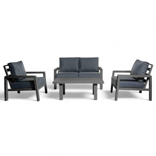 Σετ Εξωτερικού Χώρου Κρήτη Αλουμίνιο | Lux Furniture / Gray