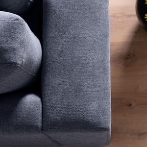 Corner sofa Lagun, Blue grey / Blue grey