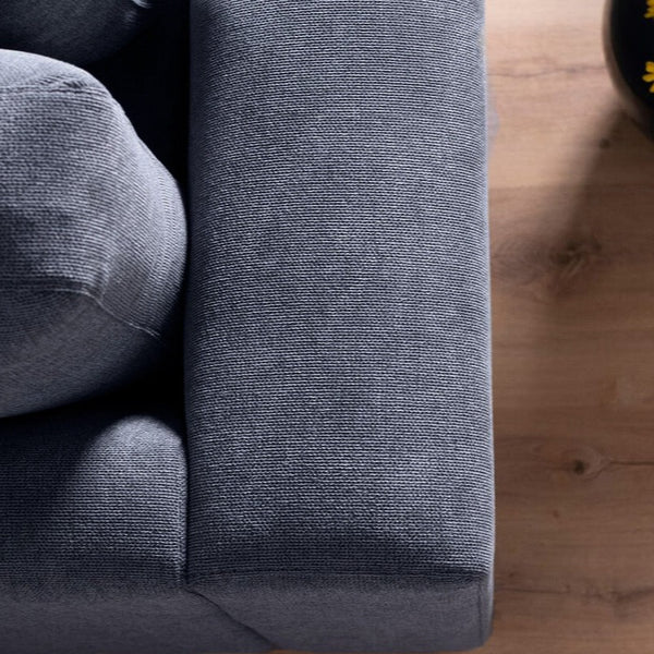 Corner sofa Lagun, Blue grey / Blue grey