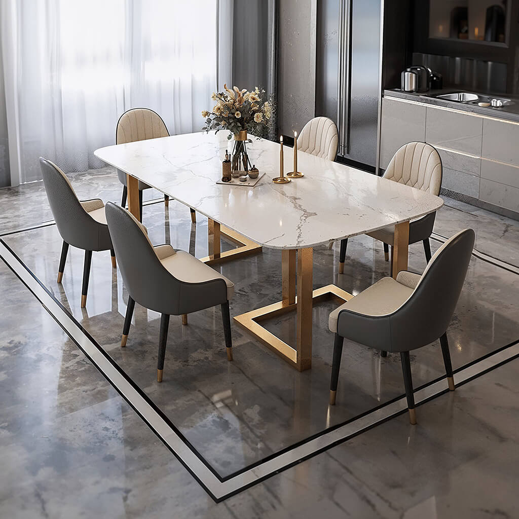 Πολυτελές Τραπέζι Κουζίνας Βενετία | Lux Furniture