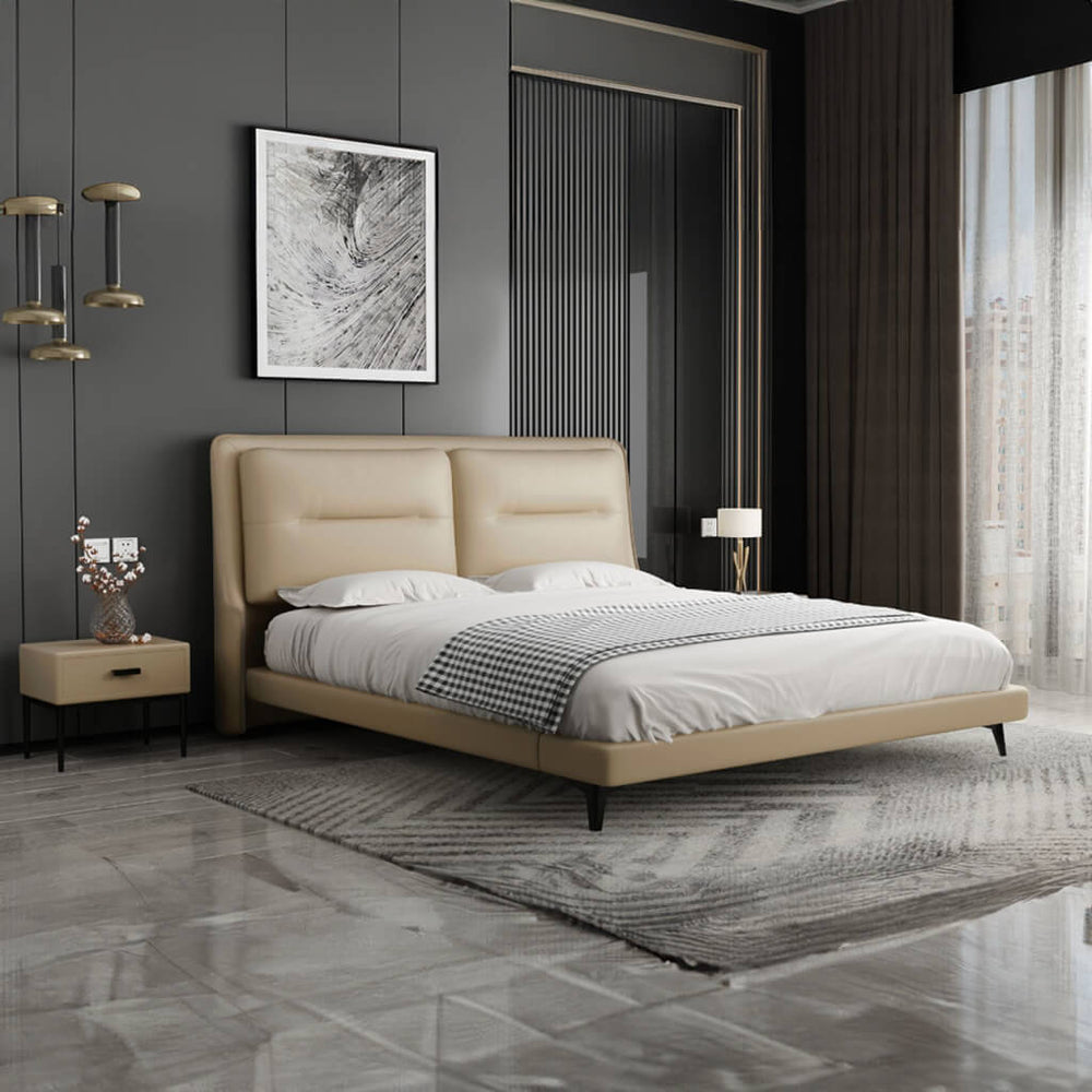 מיטה בריפוד בד Miami | Lux Furniture