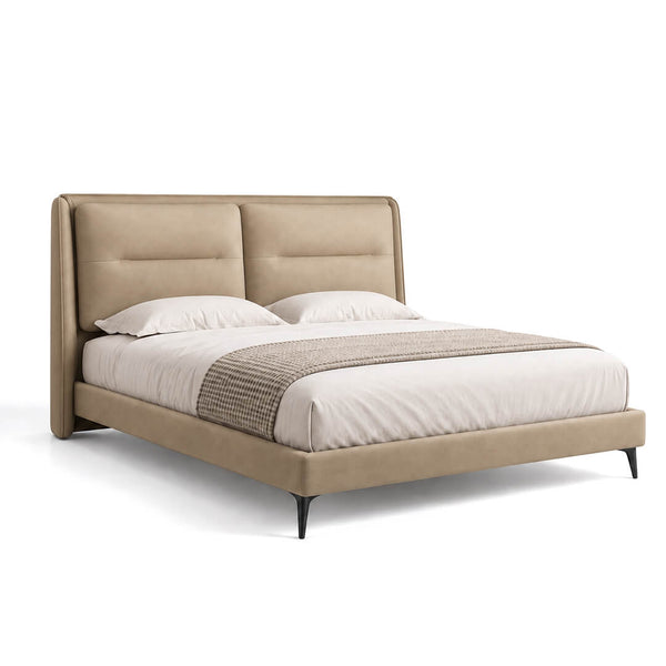 Κρεβάτι με υφασμάτινη επένδυση Miami | Lux Furniture