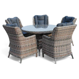 Naxos Rattan Outdoor Dining Set