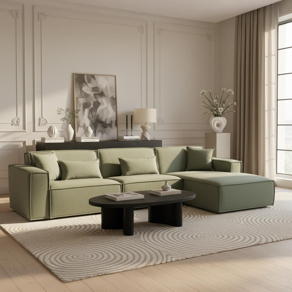 Modern Corner Sofa Nur Lux Furniture