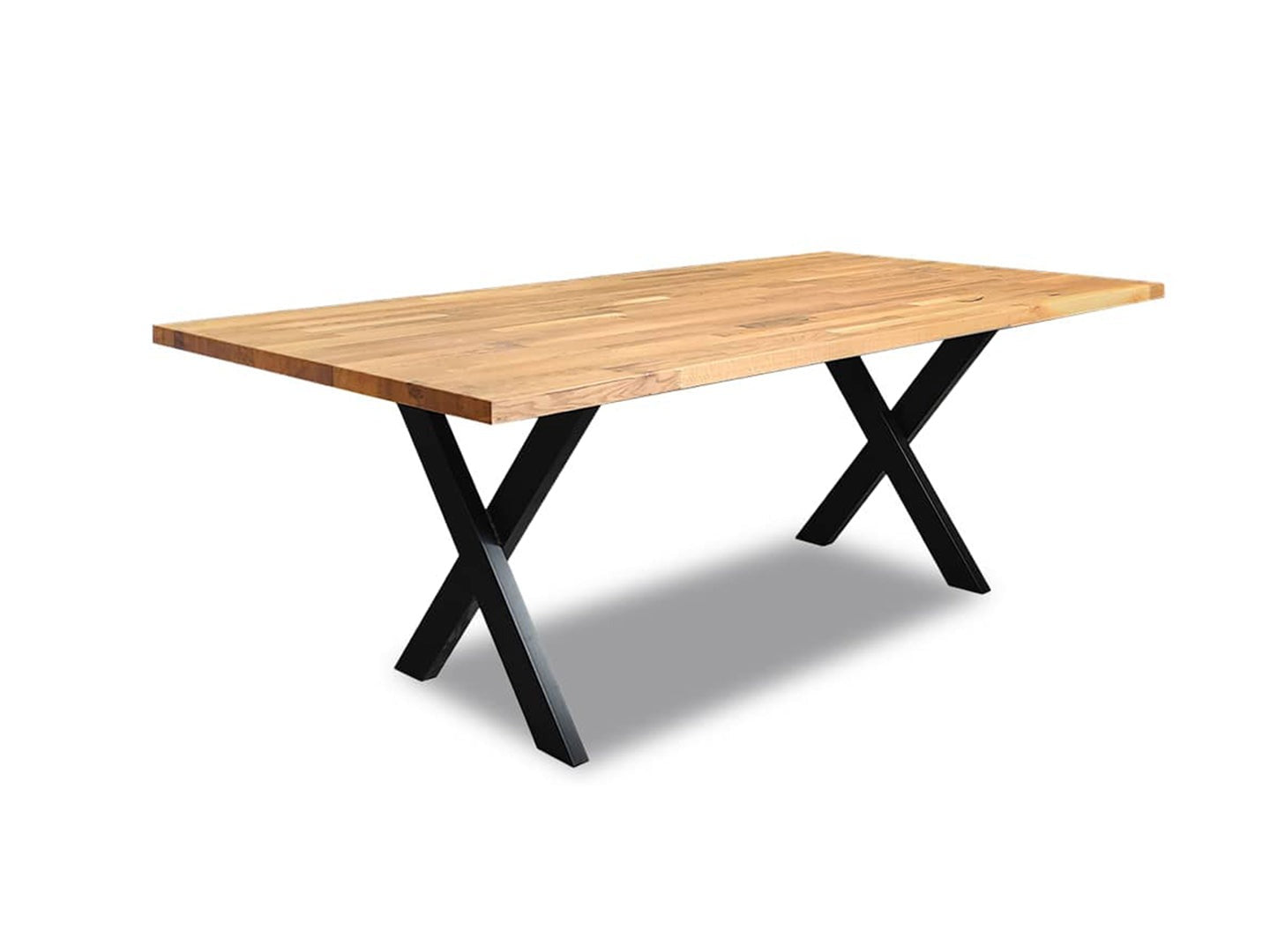 oak dining table-LUX FURNITURE