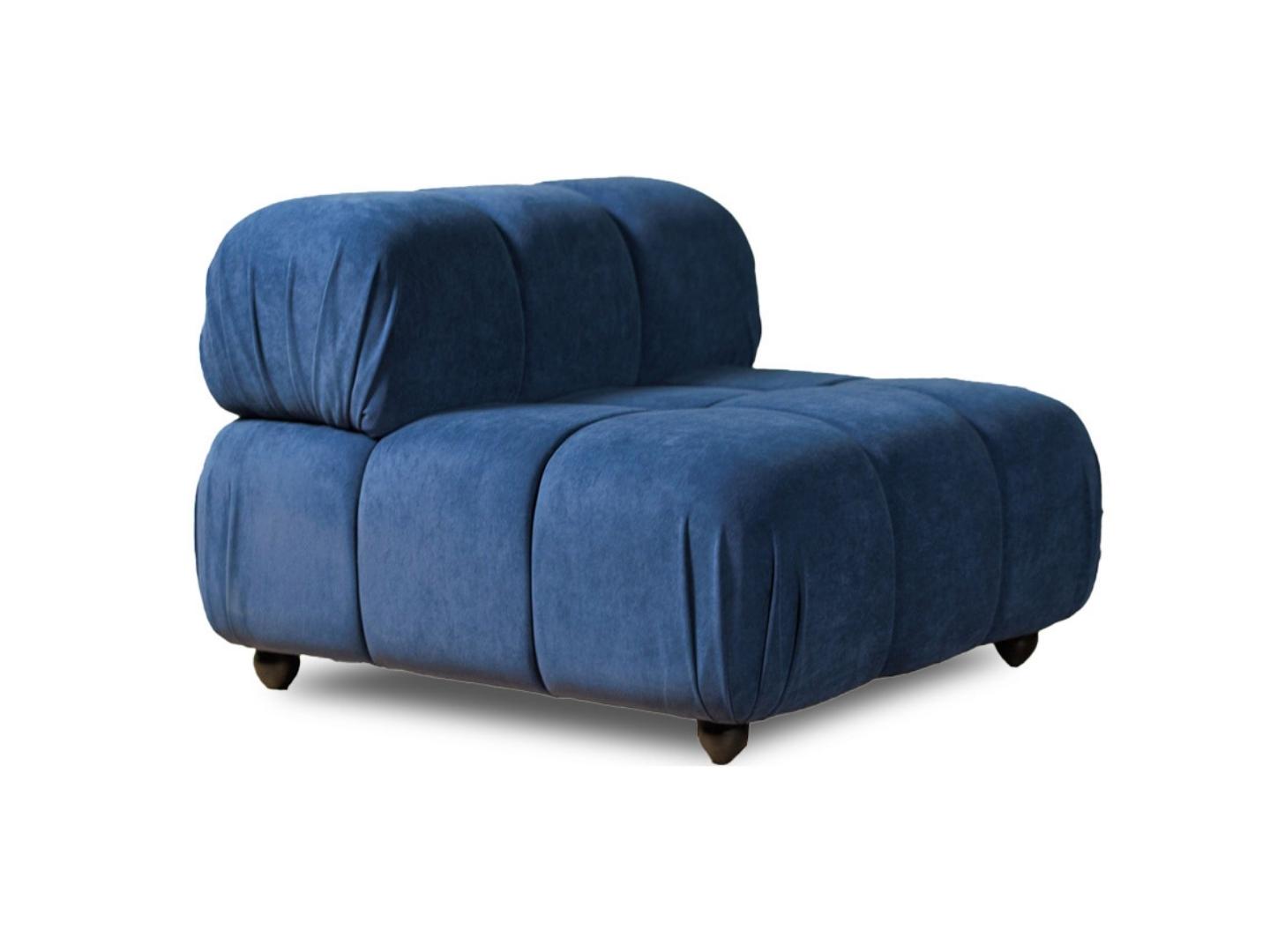 Μοντέρνα μπλε πολυθρόνα Odise - Lux Furniture