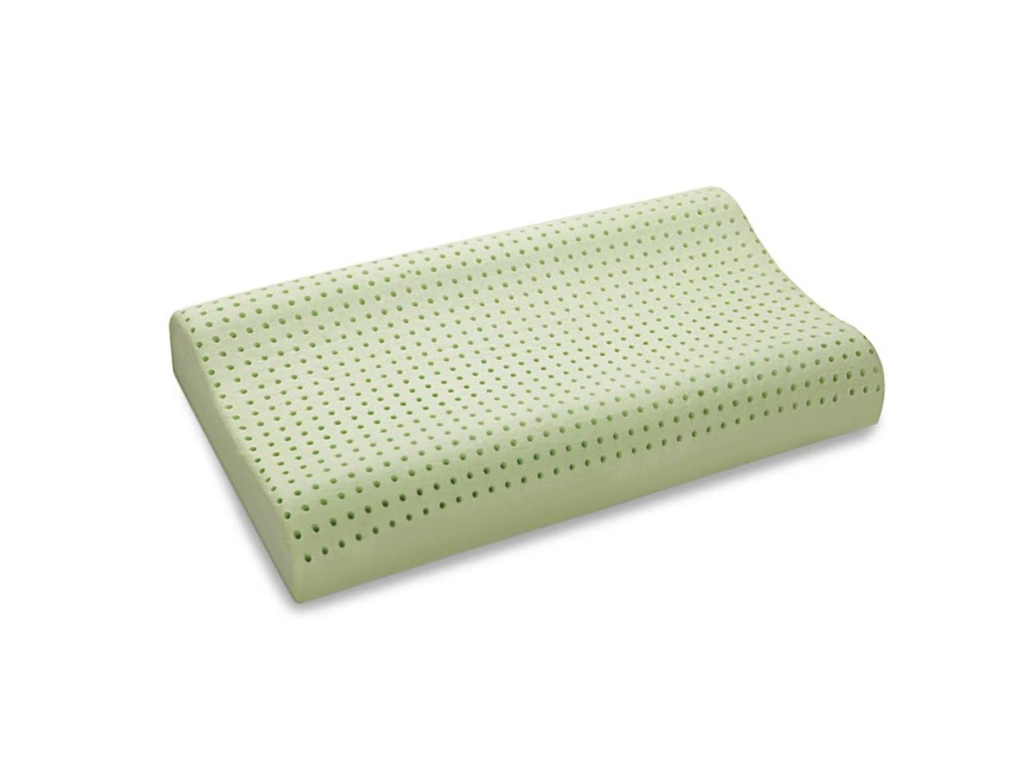 memory foam pillow green - Lux furniture