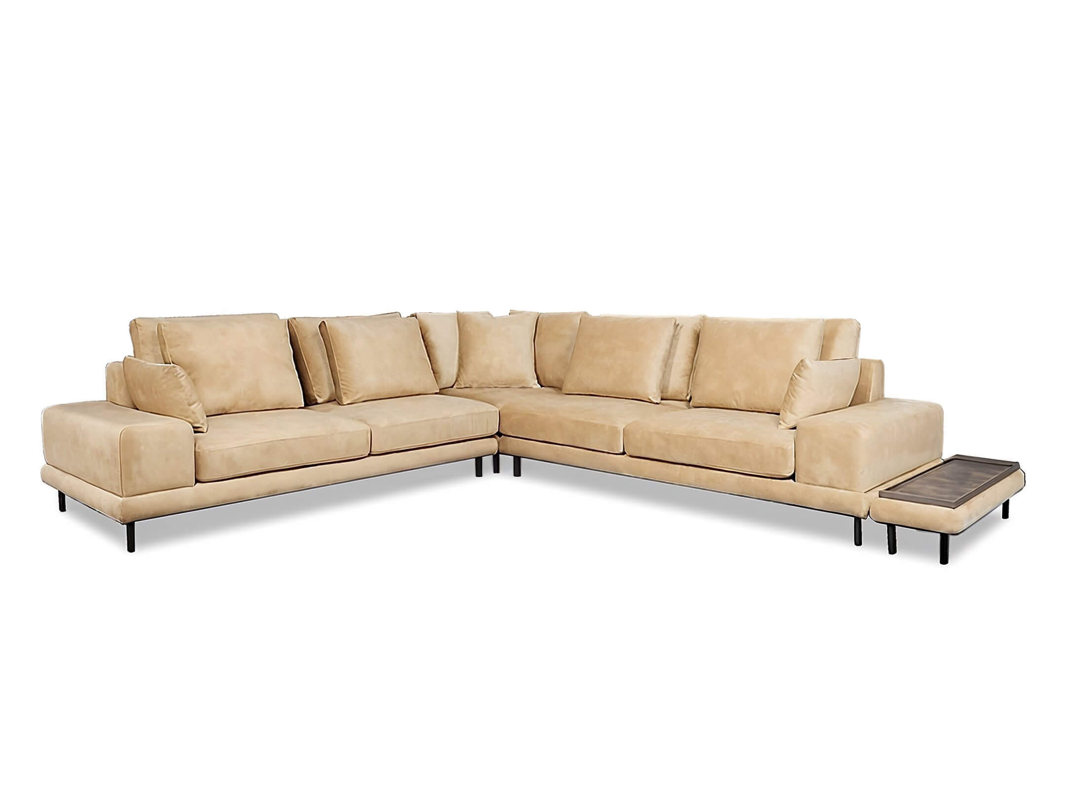 γωνιακός καναπές Πορτοφίνο / Golden beige