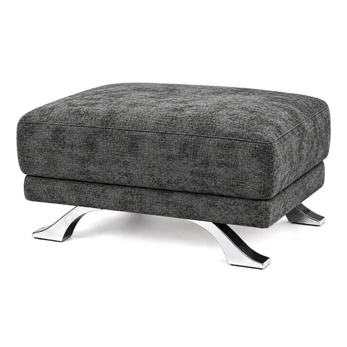 Μοντέρνο Πουφ Δανάη για Καναπέδες | Lux Furniture / Dark grey