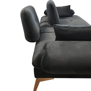 Quattro three-seater sofa-bed