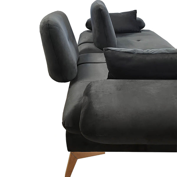 Quattro three-seater sofa-bed