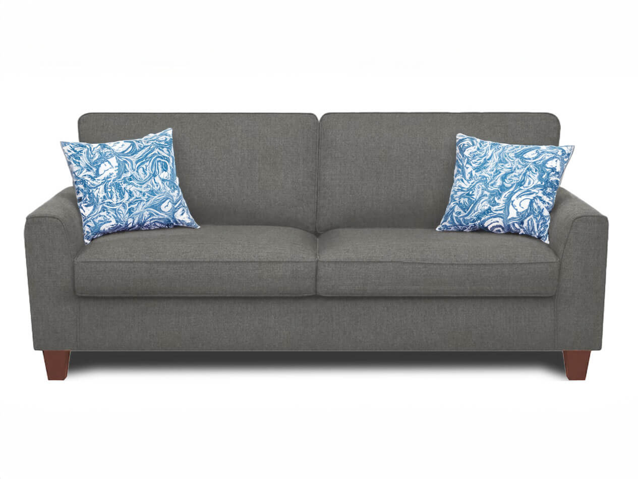 μικρός διθέσιος καναπές ρενάτα - Lux Furniture / Grey