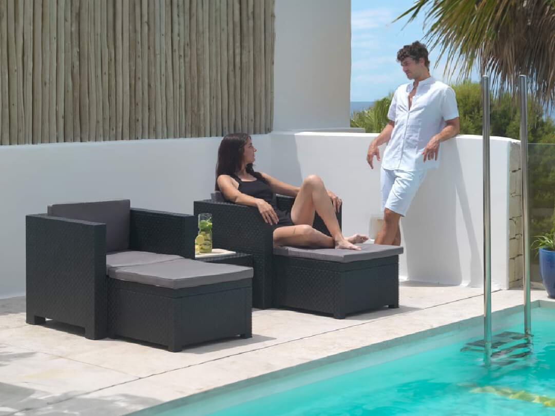 relax set outdoor seating - Lux Furniture