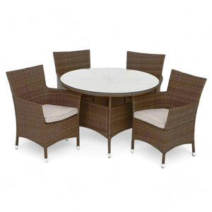 פינת אוכל לגן מראטן סקיאתוס | Lux Furniture