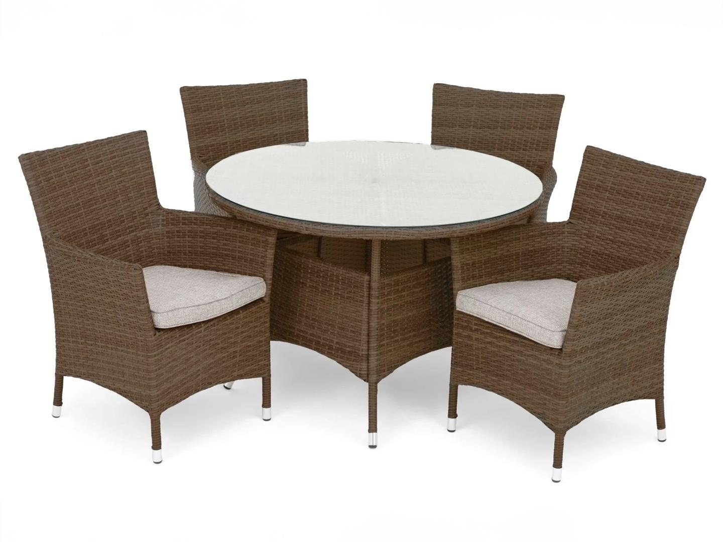 dining set rattan Skiathos - Lux Furniture
