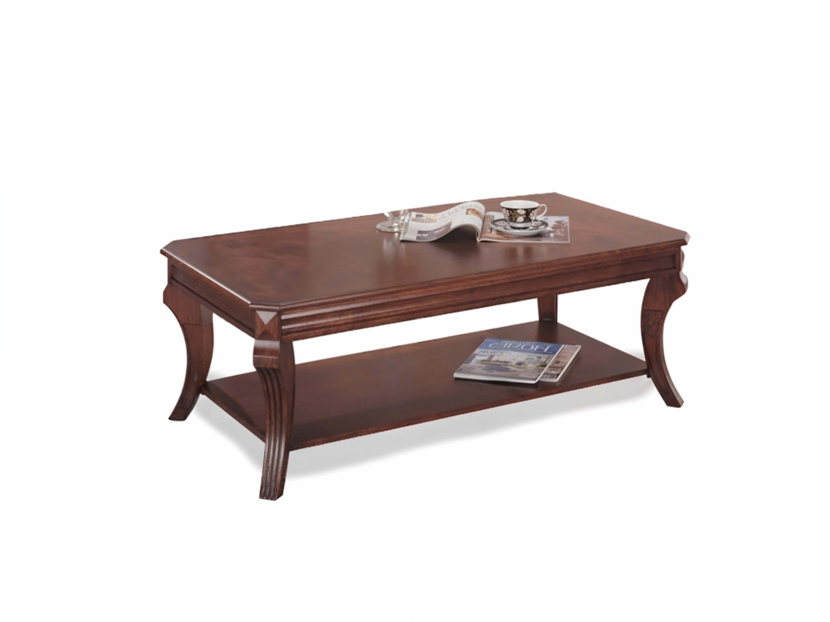 classic coffee table solid wood - Lux Furniture