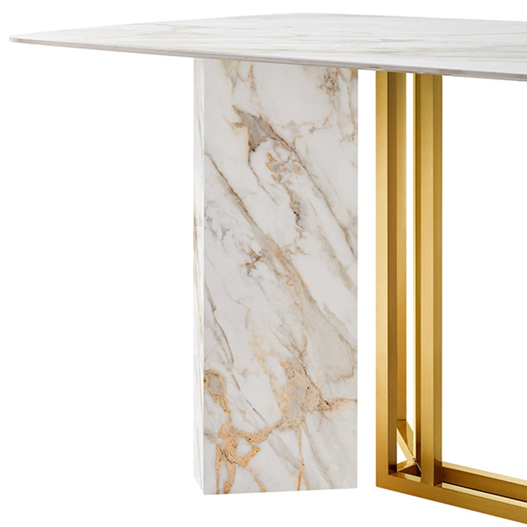 SRD129 dining table marble - Lux Furniture