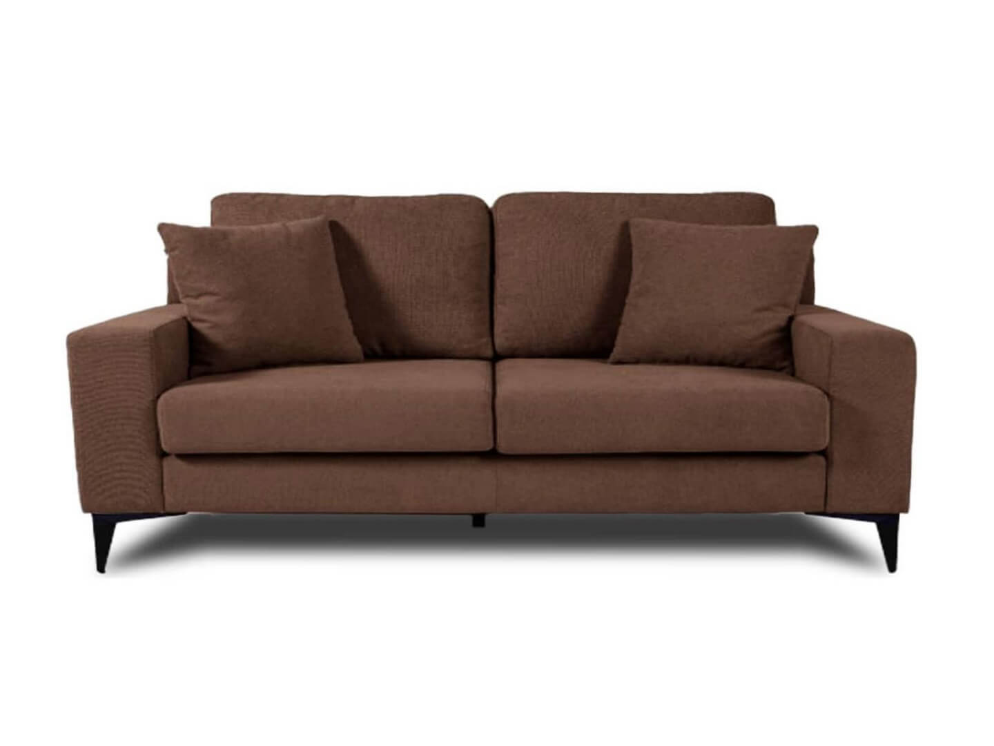 loveseat brown- Lux Furniture