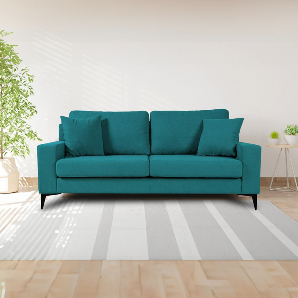 star sofa water and stain resistant fabric / Turquoise