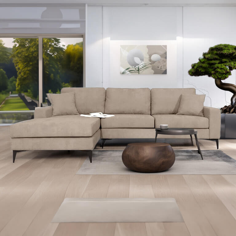 Μοντέρνος γωνιακός καναπές STAR | Lux Furniture / Beige