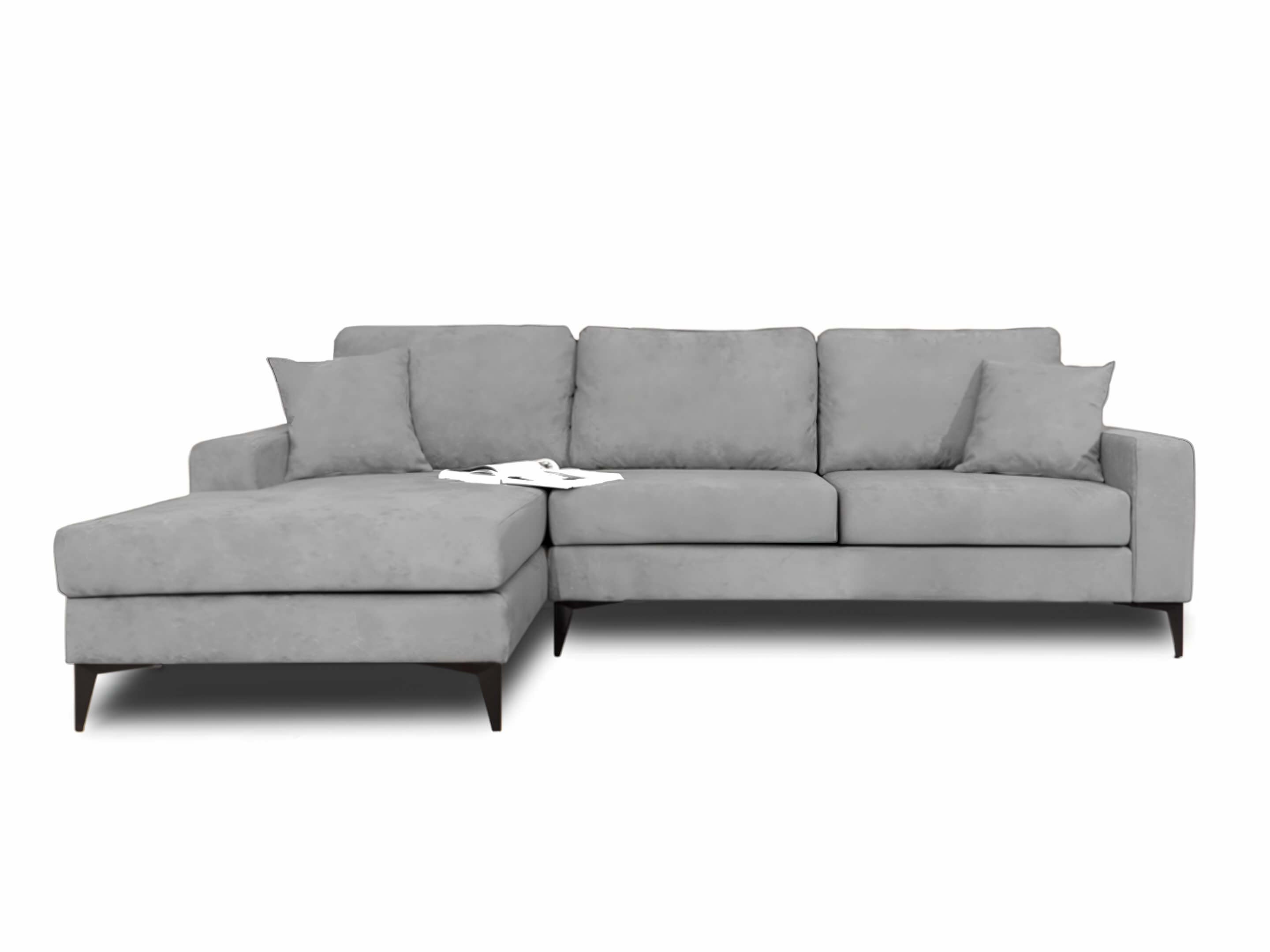 star corner sofa water and stain resistant fabric / Light grey