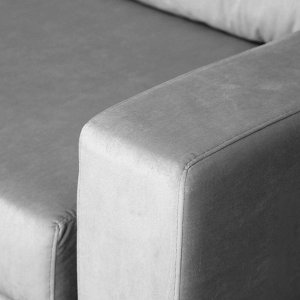 Διθέσιος καναπές Σταρ, Ανοιχτό γκρι / Light Grey