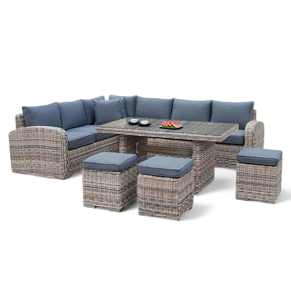 Садовый комплект мебели Тилос из ротанга | Lux Furniture